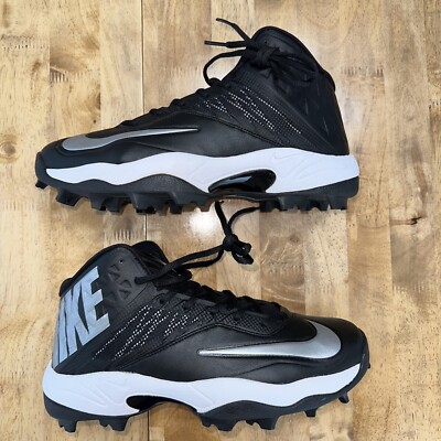 Men s Sz 10.5 -Nike Zoom Code Elite 3/4 Shark Molded Football Cleats 603370-002
