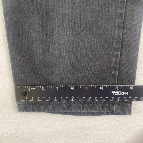 Vintage Levis L2 Jeans Mens 31x33 (Tag 32x34) Black Baggy Fit White Tab 90s - Picture 11 of 13
