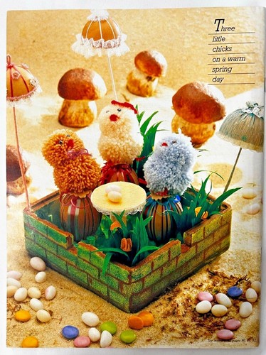 Magic Crochet # 40 Patterns Magazine February 1986 Doilies Bedspreads Beaded Egg - Picture 3 of 22
