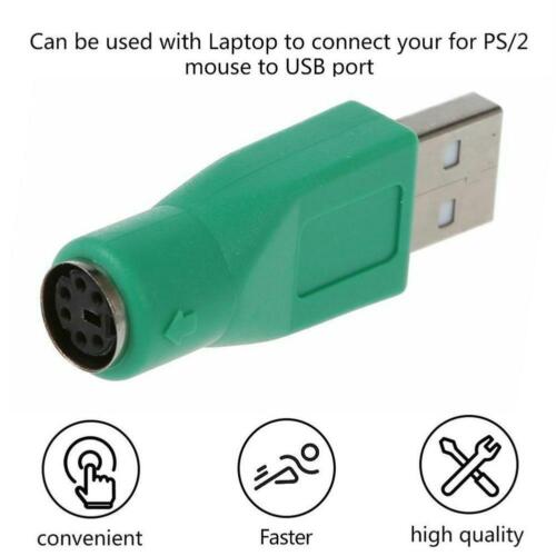 USB-Stecker auf Mini Din 6-polige Adapter-Buchse für Tastatur Unze& - Bild 5 von 9