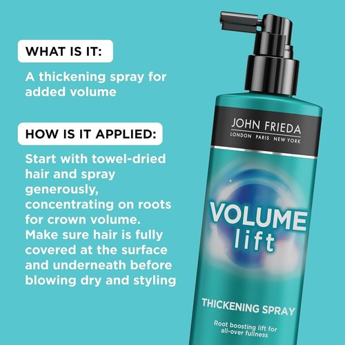 John Frieda Volume Lift Thickening Spray 177 ML - Picture 5 of 7
