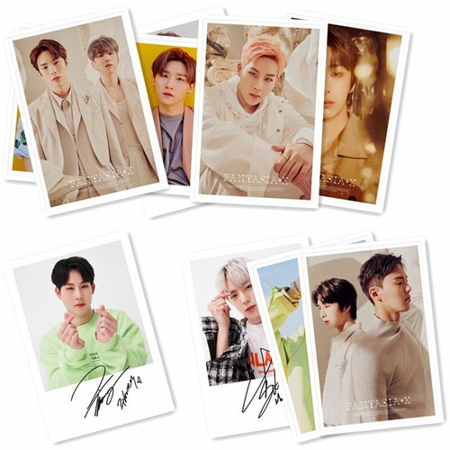MONSTA X MINI ÁLBUM FANTASIA X tarjeta Lomo 40 piezas tarjetas fotográficas Polaroid en caja de hierro - Imagen 6 de 7