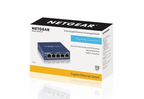 NETGEAR 5-Port Gigabit Ethernet Unmanaged Switch (GS105NA) - Picture 3 of 18