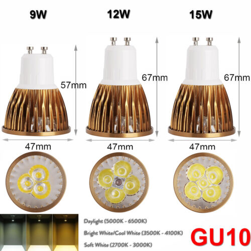Dimmable LED Spotlight Bulb GU10 MR16 E27 E14 GU5.3 B22 B15 110V 220V 12V Lamp C - Picture 3 of 19