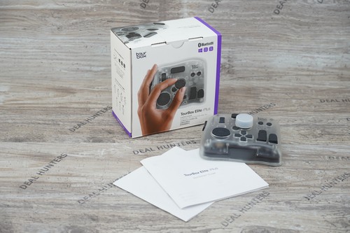 Tour Box Elite Plus Creative Console Controller In Transparent White