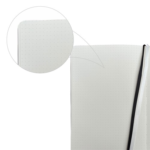A5 Hardback Notebook Lined/Dotted/Squared/Plain PU Leather Premium Book - Picture 3 of 16