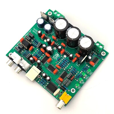 1pc CS4398 CS8416IC DAC Board mit USB Koaxial 24/192K Decoder Board