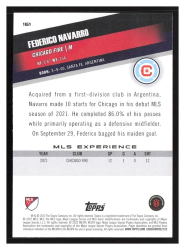 2022 Topps MLS #1-200 Base cards Pick Your Card(s) Complete Your Set - Picture 281 of 347