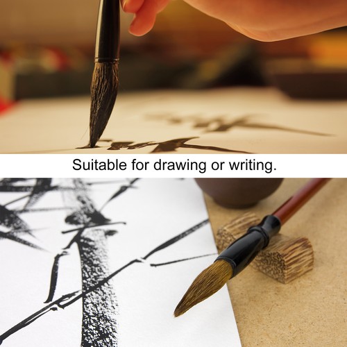Chinese Calligraphy Brush, Traditional Writing Watercolor Mix Color Brushes - Imagen 6 de 6