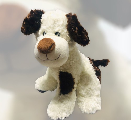 TAG Bobos cane bianco maculato peluche cucciolo 11,75 pollici giocattolo 2018 regalo - Foto 9 di 10