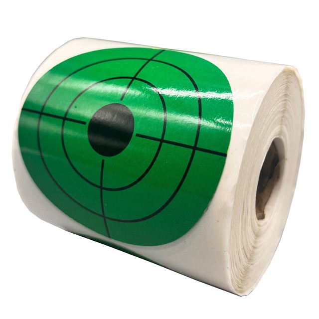 Roll of 250 3 inch Target Stickers Splatter Paper Targets Accessories Roll of 250 3 inch Target Stickers Splatter Paper Targets Accessories