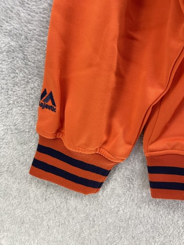 Chaqueta de Pista Majestic Para Hombre NFL Denver Broncos Grande y Alta MT Cremallera Completa Naranja - Imagen 8 de 8