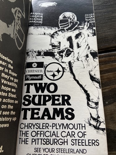 Pittsburgh STEELERS (1976) Media Guide Excellent Condition - Picture 3 of 5