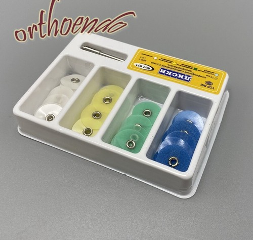 Dental Composite Finishing Polishing Discs 14mm Contouring Kit + 1*Bush Mandrel - Picture 15 of 17