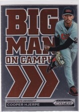 2022 Panini Prizm Draft Picks - Big Man on Campus Cooper Hjerpe #BMC-CH (RC)