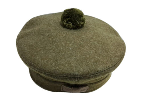 Scottish Tam O Shanter Hat Military Bonnet Beret Balmoral Army Cap Scott's Hat - Picture 3 of 4