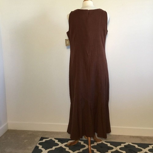NWT Molato India 100% Cotton Duster Coat & Sheath Zip Dress XL Shell Buttons New - Picture 7 of 17