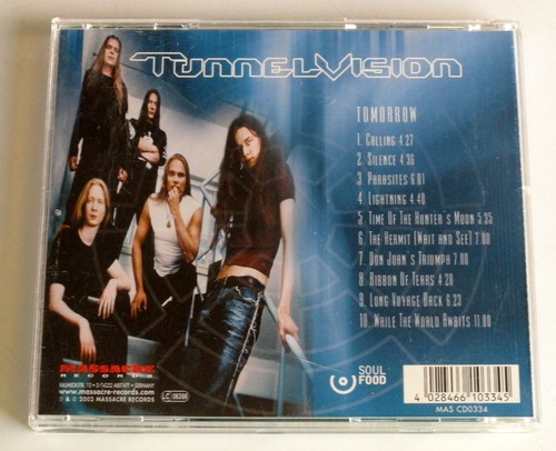 Tunnel Vision - Tomorrow (CD, Massacre Records, 2002) - Foto 3 di 3