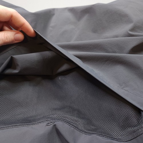 Nuova giacca camicia confezionabile VRST grafica antracite escursionismo outdoor leggera XL - Foto 5 di 10