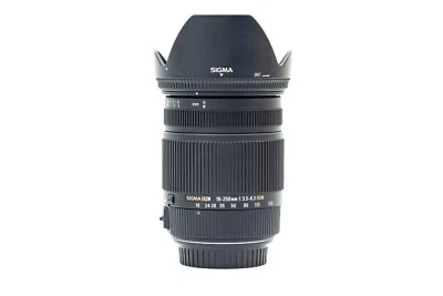 SIGMA 18-250mm F3.5-6.3 DC OS HSM Bildstabilisator ZOOM Objektiv - Canon EF-S - Bild 1 von 4