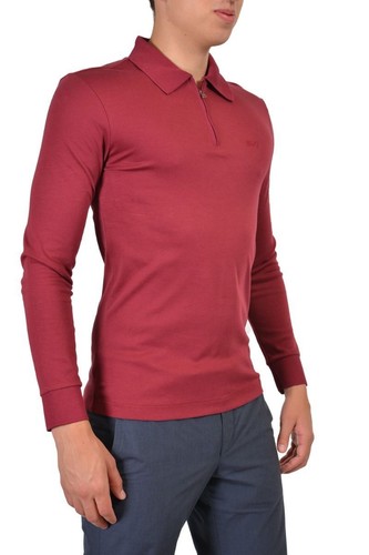 S Jeans Xs Polo Zip M Homme 1 Taille Bordeaux Pull Armani 2 vdqwOvf