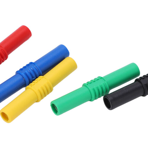 4 mm Isolierte Bananenkupplung Buchse auf Buchse Bananenstecker Steckschlüsseladapter - Bild 3 von 22