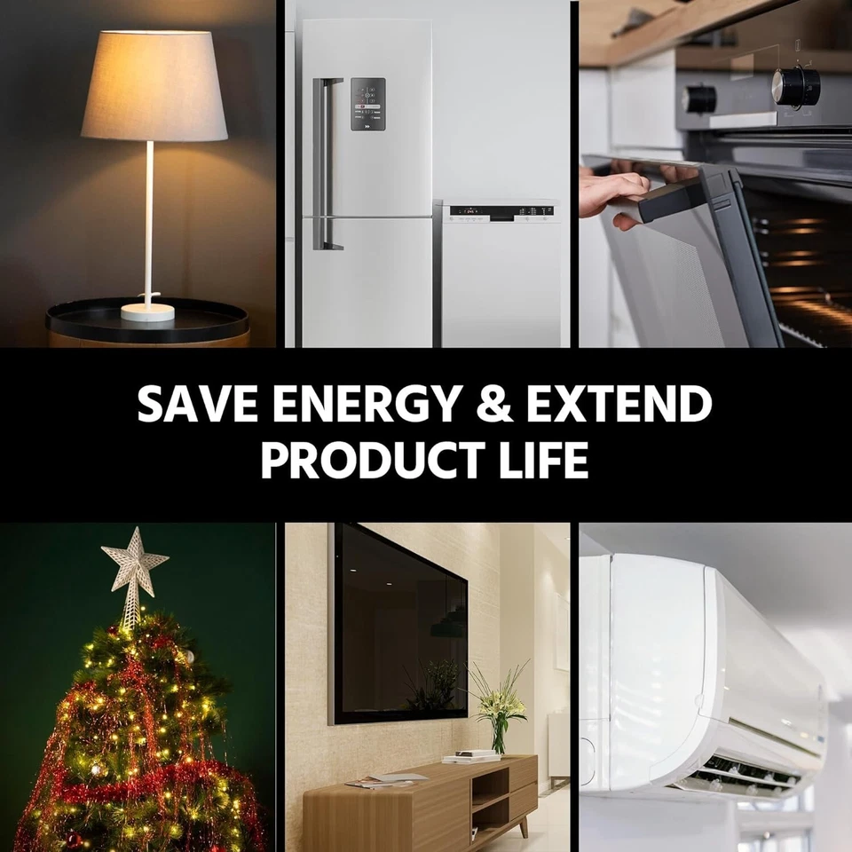 Electronic Digital Timer 12/24 Hour Switch 7 Day Socket UK Plug-in Programmable - Image 4 of 4