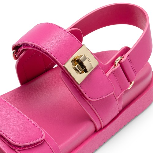Women's Open Toe Flat Sandals Fashion Summer Vacation Beach Walking Sandals - Picture 27 of 52