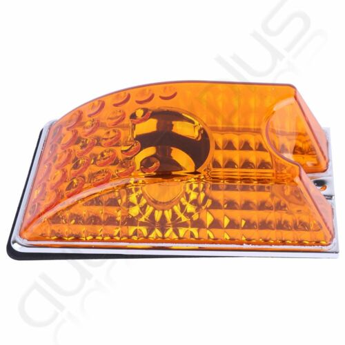 10x Amber/red Roof Cab Marker Light w/5050 LED Bulbs for 03-09 Hummer H2 SUV SUT - Picture 3 of 10