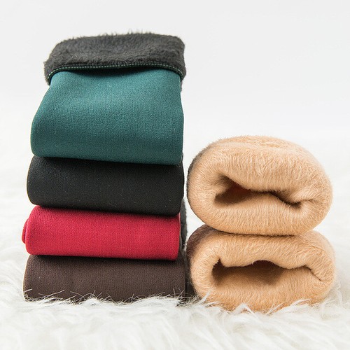 Damen Winter warme dicke Thermo Socken Wolle Kaschmir Schnee nahtlos Socke Samt - Bild 3 von 18