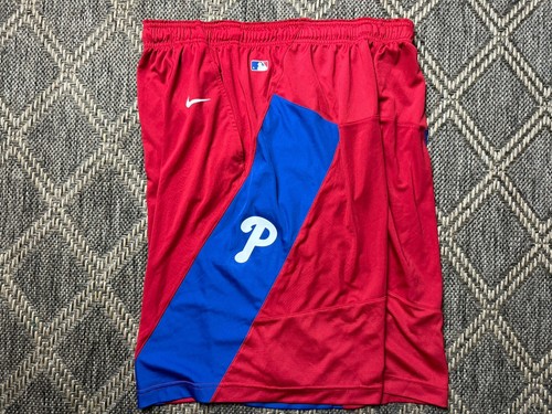 Philadelphia Phillies Shorts Nike Dri Fit Authentic Collection Red Mens XXL - Bild 2 von 6