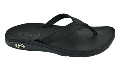 chaco black leather sandals