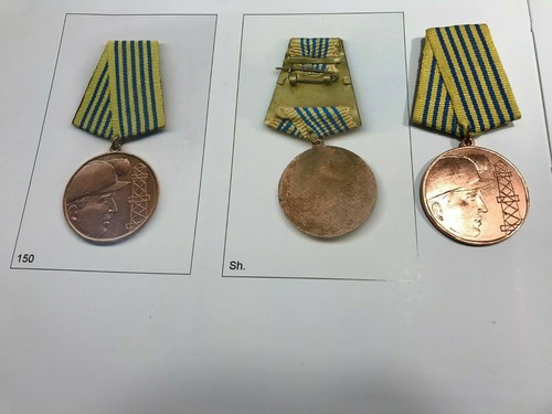 ALBANIA MEDAL FOR DISTINGUISHED LABOR IN MINING,GEOLOGY -1965- - Picture 5 of 6