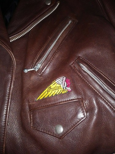 Indian motorcycle leather jacket