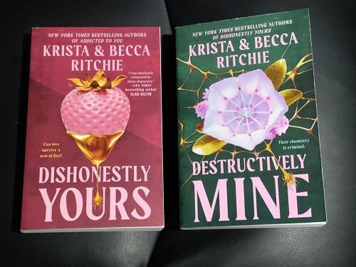 Signiertes Buchset Krista Becca Ritchie Unehrlich Dein Zerstörerisch Mine SC NF - Bild 1 von 7