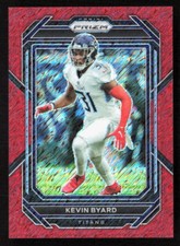 2022 Panini Prizm Kevin Byard Red Shimmer FOTL  /35 #287 Titans