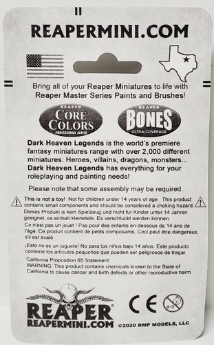 SKELETAL ELF Reaper Miniatures Dark Heaven Legends REM03816 D&D - Bild 3 von 3