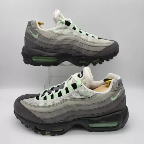Nike Air Max 95 Shoes Men's 8 OG Fresh Mint Grey Athletic Sneakers CD7495-101