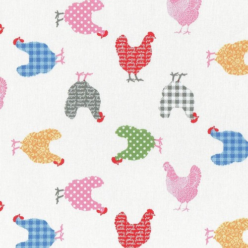 Textiles français The Hip Chicks Stoff - 100% Baumwolle 160 cm breit - Bild 4 von 6
