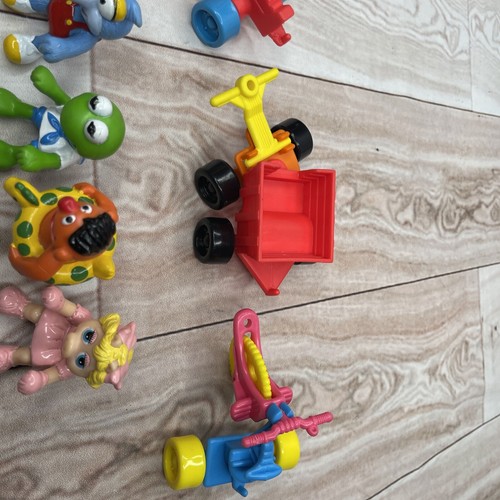 1986 Muppet Babies McDonald's Happy Meal Toy Lot Miss Piggy Kermit Gonzo + More - Picture 6 of 7