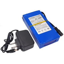 Portable DC 12V 9800mAh Rechargeable Li-ion Battery Pack DC 1298A for CCTV US