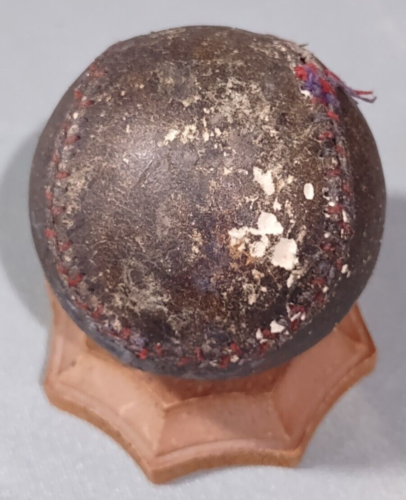 3. ANFANG 1900 BASEBALL ROT UND LILA STICHE DEAD BALL ÄRA - Bild 2 von 7