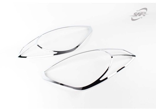 Chrome Head Light Garnish Molding for 2008 - 2015 Hyundai iLoad iMax Series I - Picture 2 of 5