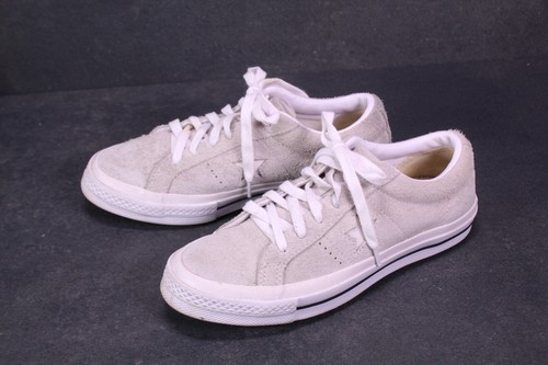 Converse One Star Unisex Chucks OX Sneaker Gr. 36,5 grau weiß Leder CB2070 - Bild 2 von 7