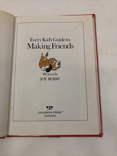 Every Kid's Guide to Making Friends - Joy Berry (Hardcover, 1987) - Imagen 3 de 13