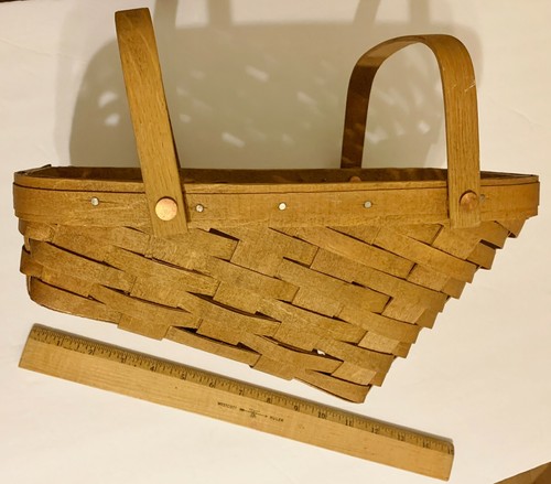 Cesta en forma de "trineo" sin marca - Ver fotos para tamaño y estado  - Imagen 2 de 4