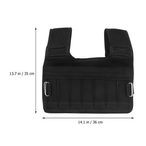 Jogging Weights Weighted Workout Vest Strength Training Weight Vest - Picture 3 of 11
