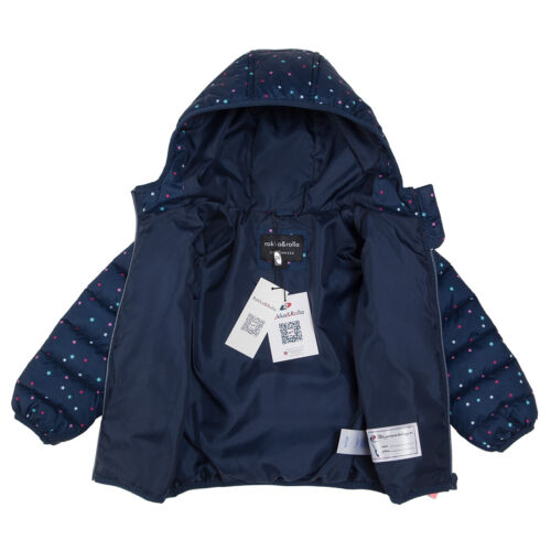 Rokka&Rolla Baby Girls' Puffer Jacket Lightweight Toddler Padded Winter Coat - Picture 22 of 44