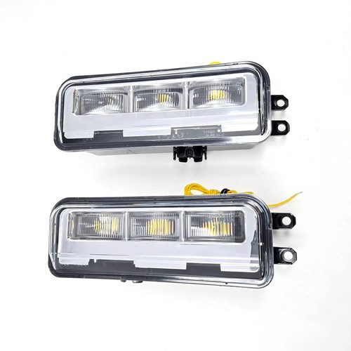 Kit de luces antiniebla LED de lente transparente para Toyota Tacoma 2024 2025 cable luz de señal ámbar - Imagen 17 de 20