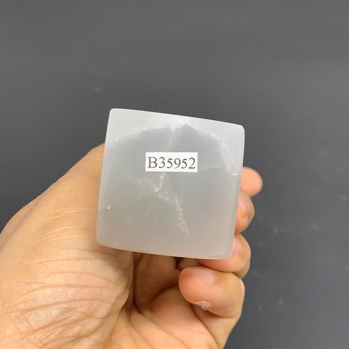 226g, 7.2"x1.5", Selenite (Satin Spar) Crystal Crystal Tower Point,B35952 - Picture 14 of 14